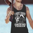 I'm Just A Drinker With A Smoking Problem Grilling BBQ Dad Men Tank Top