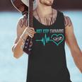 Just Keep Swimming For Swimmers Divers Diving Retro Men Tank Top