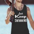 Just Keep Swimming T-Shirt Men Tank Top Just Keep Swimming T-Shirt Men Tank Top