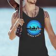 Kai Outrigger Canoe Hawaii Aloha State Paddling Retro Men Tank Top