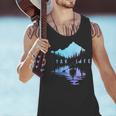 Kayak Kayak Vintage Mountains Canoe Kayak Men Tank Top