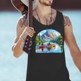 Lake Canoeing Canoe Men Tank Top