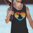 I Love Canoeing Water Sports Canoe Tour Paddling Canadian Men Tank Top