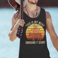 This Is My Meat Smoking Tee BBQ Dad Barbeque Smoker Men Tank Top