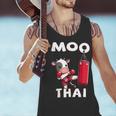 Moo Thai Muay Thai Thai Boxing For Kids Muay Thai Cow Men Tank Top Moo Thai Muay Thai Thai Boxing For Kids Muay Thai Cow Men Tank Top
