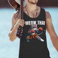 Muay Thai Cat Meow Thai Boxing Martial Art Kids Men Tank Top Muay Thai Cat Meow Thai Boxing Martial Art Kids Men Tank Top