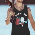 Muay Thai Cat Meow Thai Punch Bag Martial Arts Men Tank Top Muay Thai Cat Meow Thai Punch Bag Martial Arts Men Tank Top