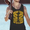 Muay Thai Dragons Thai Boxing Fighter Men Tank Top