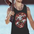 Muay Thai Elbow Strike Silhouette Minimal Clean Sport Men Tank Top Muay Thai Elbow Strike Silhouette Minimal Clean Sport Men Tank Top