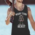 Muay Thai Elephant Kickboxing And Elephant Thai Men Tank Top