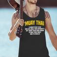 Muay Thai Martial Arts Combat Sports Men Tank Top