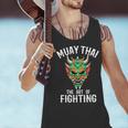 Muay Thai Oni Mask Thai Boxing And Kickboxing Men Tank Top Muay Thai Oni Mask Thai Boxing And Kickboxing Men Tank Top