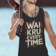 Muay Thai Wai Kru Respect Ritual Ceremony Fighter Identity Men Tank Top