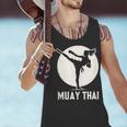 Muay Thai Woman Image Men Tank Top Muay Thai Woman Image Men Tank Top