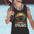 Musician Drummer Music Lover Drum Kit Men Tank Top