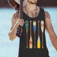 Paddle Canoe Men Tank Top