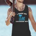 Pool Boy For Swimming Pool Service Guy Men Tank Top