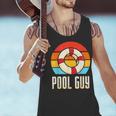 Pool Guy Swimming Attendant Attendants Rescuer Men Tank Top Pool Guy Swimming Attendant Attendants Rescuer Men Tank Top