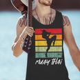 Retro Muay Thai Vintage MMA Martial Arts Thailand Boxing Men Tank Top Retro Muay Thai Vintage MMA Martial Arts Thailand Boxing Men Tank Top