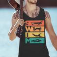 Retro Vintage Swimming For Swimmers Men Tank Top Retro Vintage Swimming For Swimmers Men Tank Top
