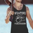 Rock Musician Drummer Drum Kit Men Tank Top