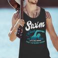 Swim Coach Swimming Lesson Sport Professional Instructor Men Tank Top