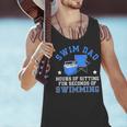Swim Dad Of A Swimmer Dad Swim Father Swimming Dad Men Tank Top