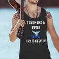 Swim Like a Fish Swimming Sport ExerciseShirt Dk Men Tank Top Swim Like a Fish Swimming Sport ExerciseShirt Dk Men Tank Top
