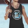 Swim Meets Swim Mom Of A Swimmer Mom Swim Mama Swimming Mom Men Tank Top