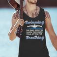 Swim Team Swimming Coach Quote Swim Breathing Joke Men Tank Top Swim Team Swimming Coach Quote Swim Breathing Joke Men Tank Top