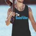 The SwimFather Saying Tee For Swimming Fatehrs Men Tank Top The SwimFather Saying Tee For Swimming Fatehrs Men Tank Top