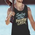 Swimmer Saying Swim Team Swimming Men Tank Top Swimmer Saying Swim Team Swimming Men Tank Top