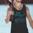 Swimming Eat Pasta Swim Fasta Swimmer Men Tank Top Swimming Eat Pasta Swim Fasta Swimmer Men Tank Top