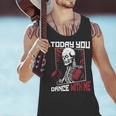 Today You Dance With Me Professional Boxer Muay Thai Boxing Men Tank Top