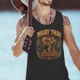 Vintage Muay Thai Thai Boxing Nak Muay Fighter Art Men Tank Top Vintage Muay Thai Thai Boxing Nak Muay Fighter Art Men Tank Top