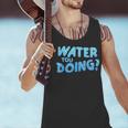 Water You Doing Sea Swimming Swimming Pool Men Tank Top
