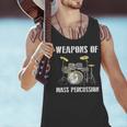 Weapons Of Mass Percussion Band Best Drummer Drum Kit Men Tank Top Weapons Of Mass Percussion Band Best Drummer Drum Kit Men Tank Top