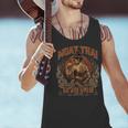 Weathered Muay Thai Fighter Thai Boxing Warrior Art Men Tank Top