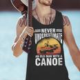 Women's Canoe Old Man Men Tank Top Women's Canoe Old Man Men Tank Top