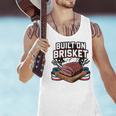 4th July BBQ Dad American Flag Brisket Smoke Men Tank Top 4th July BBQ Dad American Flag Brisket Smoke Men Tank Top