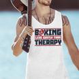 Boxing Less Costly Than Therapy Muay Thai Boxing Men Tank Top