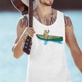 Canadian Canoe Yoke Canoeing Raglan Baseball Tee Men Tank Top