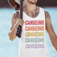 Canoeing Raglan Baseball Tee Men Tank Top