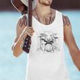 Drum Kit Raglan Baseball Tee Men Tank Top Drum Kit Raglan Baseball Tee Men Tank Top