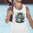 Drum Set Drumming Drummers Drum Kits Music Raglan Baseball Tee Men Tank Top