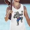 Gorilla Muay Thai Combat Sport Fighter Martial Arts 8 Limbs Raglan Baseball Tee Men Tank Top