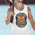 Kayak Canoe Paddle Either Oar Men Tank Top