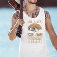 Kayak Kayak Vintage Mountains Canoe Kayak Raglan Baseball Tee Men Tank Top