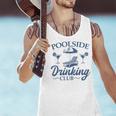 Pool Adult Poolside Drinking Club Summer Swimming Pool Party Men Tank Top