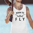 Swimmer Swim Team Born To Fly Butterfly Stroke Swimming Men Tank Top Swimmer Swim Team Born To Fly Butterfly Stroke Swimming Men Tank Top